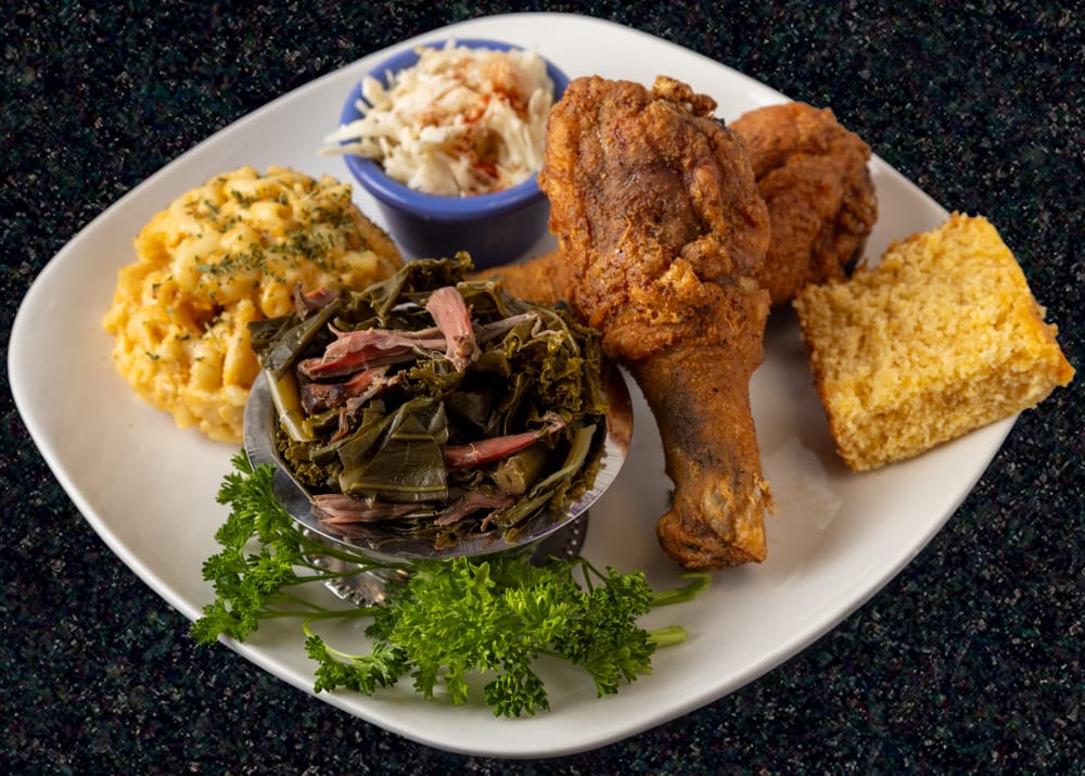 Fried chicken dinner